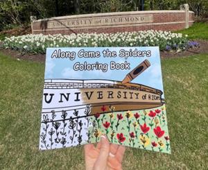 Along Came the Spiders coloring book