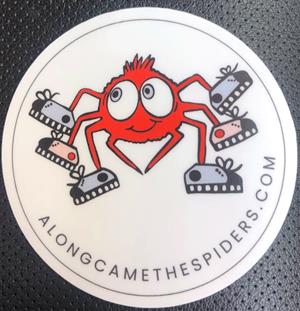 Along Came the Spiders Hank Sticker