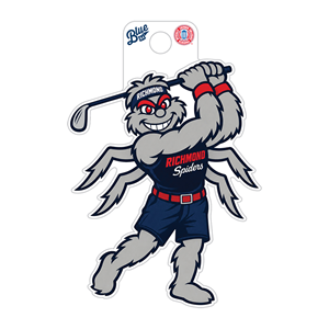 Blue 84 WebstUR Golf Sticker - main view