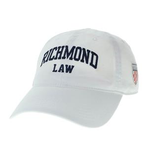 Legacy Relaxed Twill Cap with Richmond Law in White