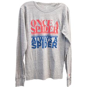 Image of League Long Sleeve Tee with Once a Spider Always a Spider
