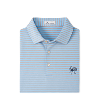 Peter Millar Summer Comfort Navy and White Stripes with Mascot UR