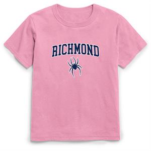TRT Toddler Tee with Richmond Mascot in Pink