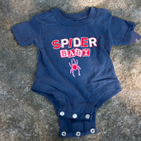 TRT Classics Infant Onesie Spider Baby in Navy