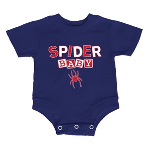 TRT Classics Spider Baby Infant Onesie -  navy