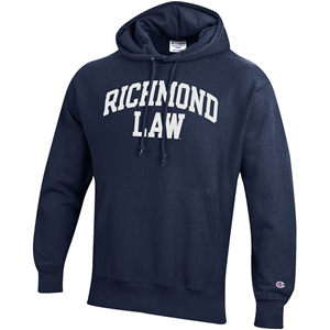 Champion Reverse Weave Law Hoodie -  navy