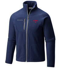 Columbia Full Zip Fleece Jacket with Richmond Mascot