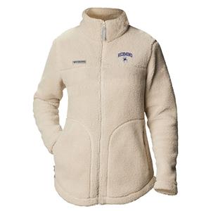 Columbia Full Zip Ladies Fleece Jacket with Richmond Mascot