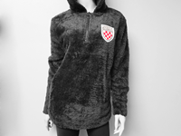 Blue 84 Black Felt Sherpa with Crest