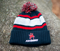 Zephyr Colorado Collection Knit Cap with Pom and Mascot Richmond