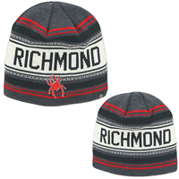 Zephyr Marled Beanie with Richmond Mascot