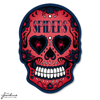 Jardine Sugar Skull 6 Inch Sticker