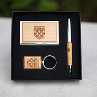 Jardine Pen, Keytag, and Card Holder Gift Set with Shield