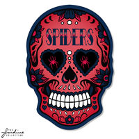 Jardine Sugar Skull 2 Inch Sticker