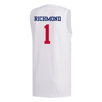 Adidas Basketball Jersey in White