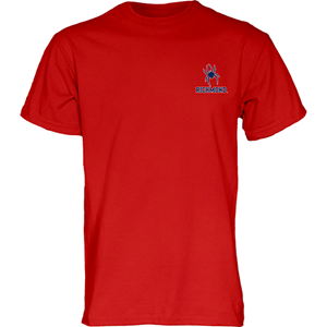 Blue 84 Classic Mascot Tee -  red