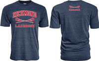 Blue 84 Richmond Lacrosse Tri-Blend - main view