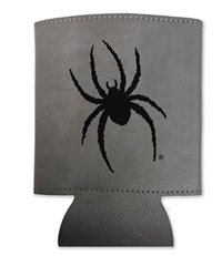 Image of Timeless Etchings Company Faux Leather Coozie with Mascot