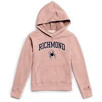 League Kids Youth Hoodie with Richmond Mascot Dusty Rose