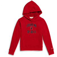 League Youth Hoodie with Richmond Mascot Spiders in Red