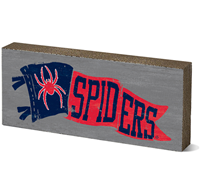League Mascot Spiders Banner Table Top