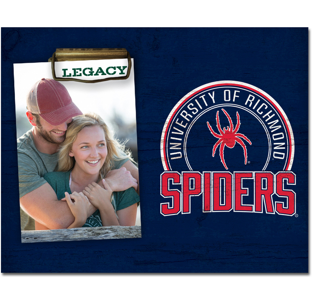 League Momento Photo Holder with University of Richmond Mascot Spiders