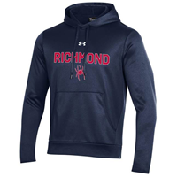 Under Armour Hoodie with Richmond Mascot in Navy