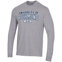 Champion Long Sleeve with Embroidered University of Richmond