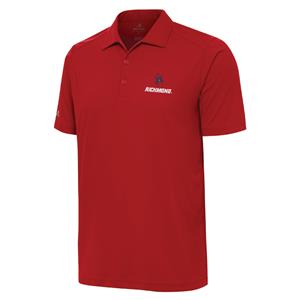 Image of Antigua Polo Mascot Richmond Embroidery in Red