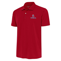 Antigua Polo Mascot Richmond Embroidery in Red