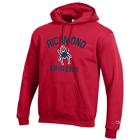 Champion Eco Powerblend Hoodie Embroidered with Richmond Mascot Spiders