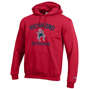 Champion Embroidered Eco Powerblend Hoodie -  red