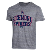 Champion Tri-Blend Tee with Mascot Richmond Spiders Dad