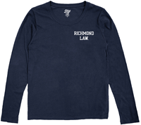Blue 84 Ladies Long Sleeve Richmond Law on Left Chest
