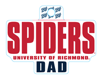 Blue 84 Spiders University of Richmond Dad Sticker