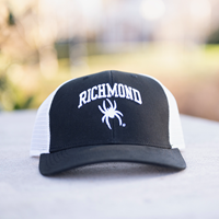 Legacy Trucker Cap with Richmond Mascot in Black