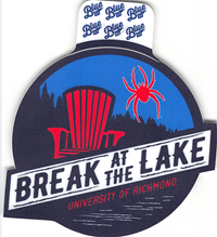 Blue 84 Break at the Lake Sticker
