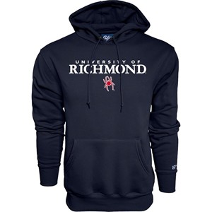 Blue 84 Embroidered Collegiate Hoodie -  navy