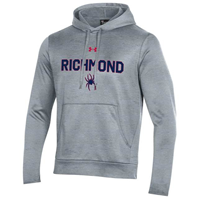 Under Armour Hoodie with Richmond Mascot in Grey