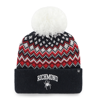 47 Brand Ladies Big Pom Beanie with Richmond Mascot