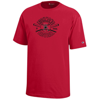 Champion Youth Tee with Richmond Mascot Spiders Baseball