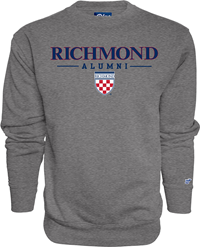 Blue 84 Crew Richmond Alumni Shield in Grey