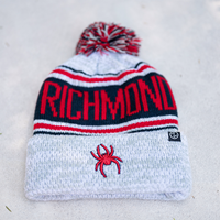 Zephyr Colorado Collection Knit with Richmond Mascot in Grey