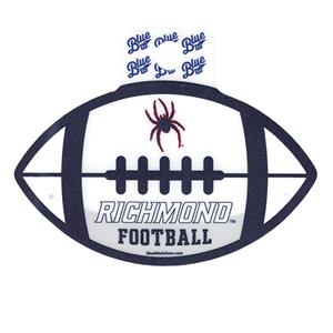 Image of Blue 84 Football Sticker