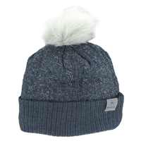 Zephyr Cable Knit with Pom in Grey with Mascot Richmond