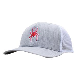 Image of Legacy Youth Trucker Cap with Mascot in Grey and White