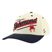Zephyr Vintage with Spiders Richmond Mascot in Cream and Navy