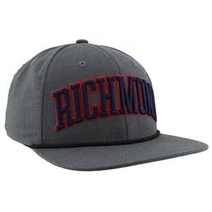Zephyr Snapback Flat Cap with Richmond in Grey - main view