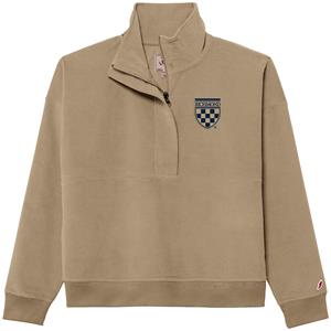 Image of League Corduroy Half Zip with University Shield