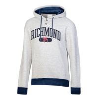Gear Button Up Hoodie with Richmond Mascot